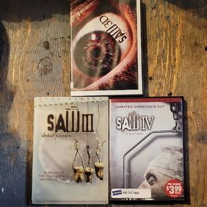 Saw Movie Collection DVDs